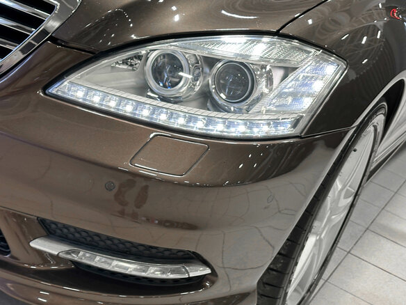 2012 Mercedes-Benz S-Класс 350 V (W221) Рестайлинг, коричневый - вид 3