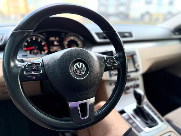 2012 Volkswagen Passat CC I Рестайлинг, белый, 1390000 рублей - вид 23
