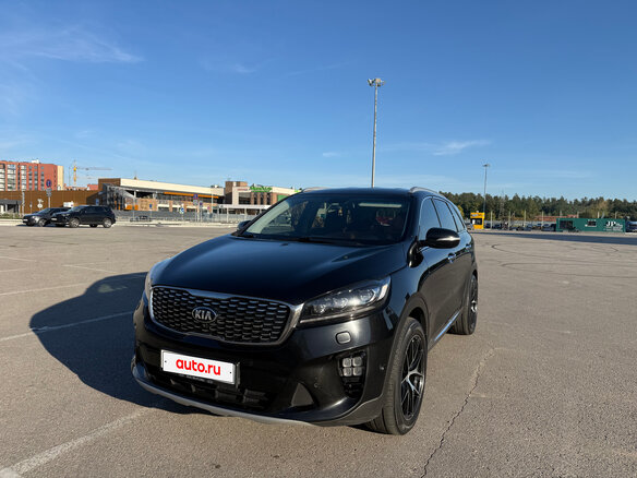 2019 Kia Sorento III Prime Рестайлинг, чёрный, 2900000 рублей - вид 7