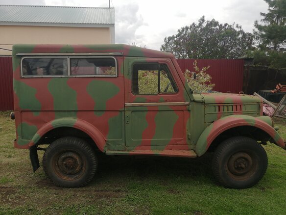 1968 ГАЗ 69, зелёный, 180000 рублей - вид 1
