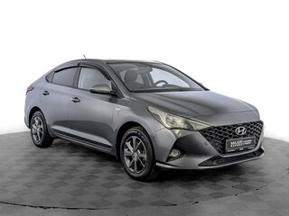 2020 Hyundai Solaris II Рестайлинг, серый, 1495000 рублей, вид 3