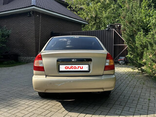 2006 Hyundai Accent ТагАЗ II, бежевый, 224000 рублей, вид 3