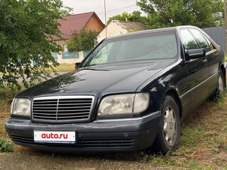1996 Mercedes-Benz S-Класс 420 III (W140) Рестайлинг, синий, 1300000 рублей, вид 2