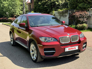 2008 BMW X6 35i 6-speed I (E71), красный, 1680000 рублей, вид 3