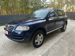 2006 Volkswagen Touareg I, синий, 750000 рублей, вид 2