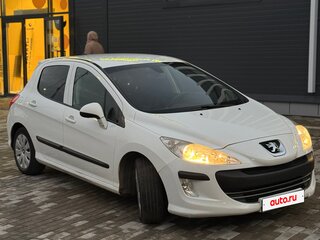 2009 Peugeot 308 I, белый, 399000 рублей, вид 1