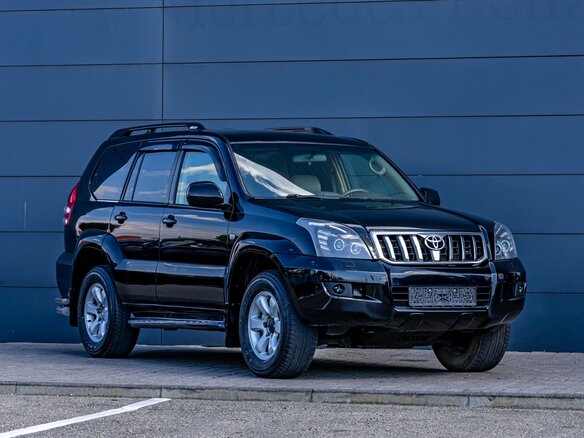 2005 Toyota Land Cruiser Prado 5-speed 120 Series, чёрный, 1495000 рублей - вид 6