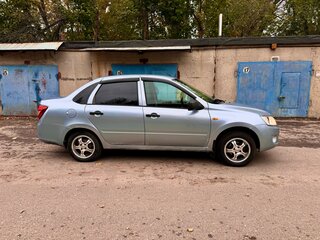 2013 Lada (ВАЗ) Granta I, голубой, 300000 рублей, вид 4
