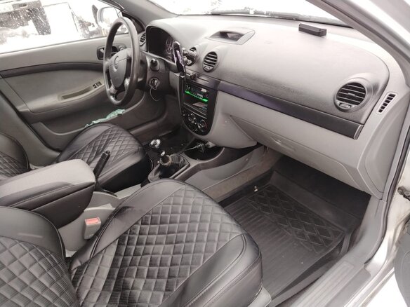 2007 Chevrolet Lacetti I, серый, 450000 рублей - вид 5