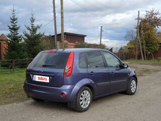2006 Ford Fiesta Mk5, фиолетовый, 299000 рублей, вид 5