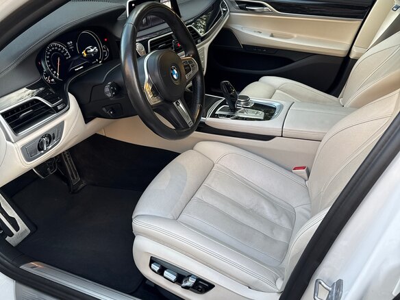 2018 BMW 7 серии 730i VI (G11/G12), белый - вид 8