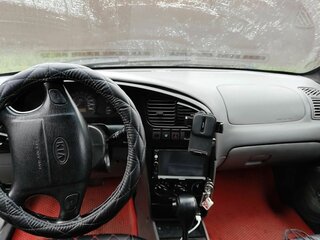 2006 Kia Spectra I Рестайлинг 2, чёрный, 300000 рублей, вид 4