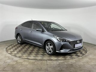 2020 Hyundai Solaris II Рестайлинг, серый, 1708000 рублей, вид 3