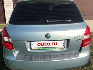 2012 Skoda Fabia II Рестайлинг, зелёный, 780000 рублей, вид 4