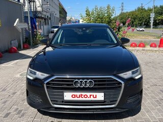 2021 Audi A6 40 TFSI V (C8), чёрный, 2500000 рублей, вид 2