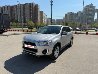 2014 Mitsubishi ASX I Рестайлинг, серый, 1280000 рублей, вид 2