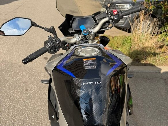 2017 Yamaha MT-10SP, чёрный - вид 11