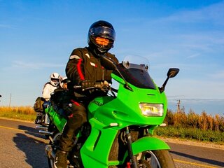 1997 Kawasaki GPZ 1100, зелёный, 250000 рублей, вид 1