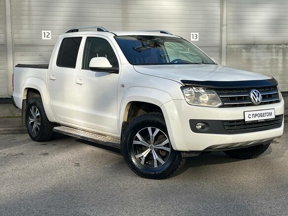 2012 Volkswagen Amarok Double Cab full-time I, белый, 1209000 рублей - вид 2