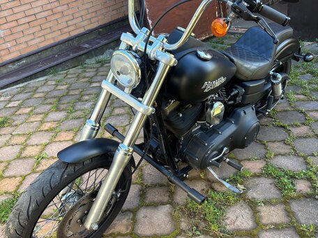 2012 Harley-Davidson Street Bob, чёрный, 865000 рублей, вид 3