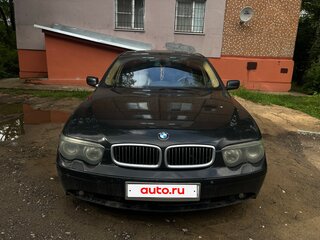 2003 BMW 7 серии 745i IV (E65/E66), чёрный, 600000 рублей, вид 1