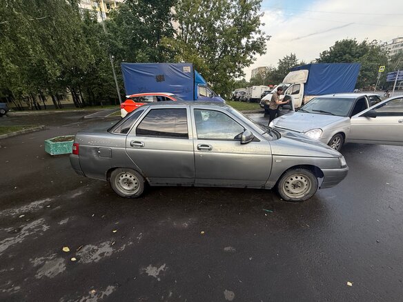 2006 Lada (ВАЗ) 2110, серый - вид 4