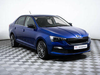 2020 Skoda Rapid II, синий, 2129999 рублей, вид 3