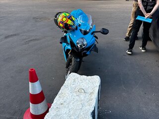 2007 Suzuki GSX-R 1000, голубой, 800000 рублей, вид 4