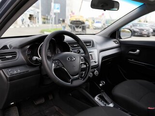 2015 Kia Rio III Рестайлинг, голубой, 990000 рублей, вид 5