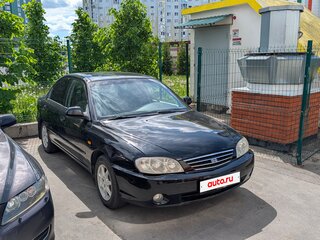 2008 Kia Spectra I Рестайлинг 2, чёрный, 350000 рублей, вид 2