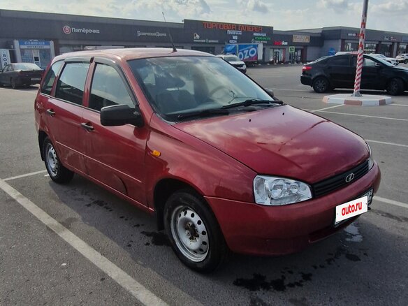 2012 Lada (ВАЗ) Kalina I, красный - вид 4