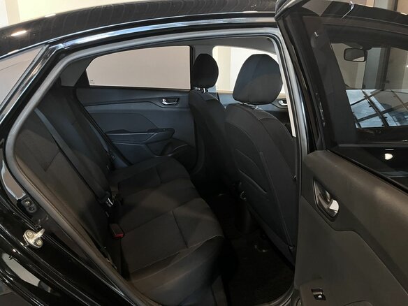 2021 Hyundai Solaris II Рестайлинг, чёрный - вид 25