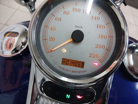 2007 Harley-Davidson Road King, синий, 849000 рублей, вид 5