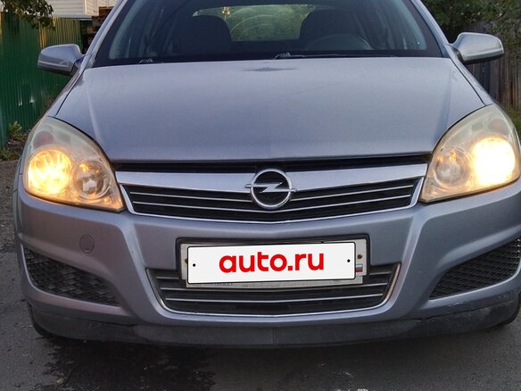 2007 Opel Astra H Рестайлинг, серый - вид 1