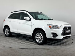 2013 Mitsubishi ASX I Рестайлинг, белый, 1250000 рублей, вид 3