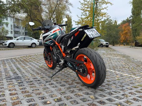 2020 KTM 890 Duke R, оранжевый, 760000 рублей, вид 5