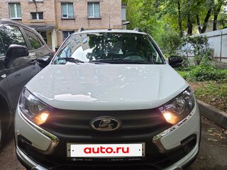 2023 Lada (ВАЗ) Granta Cross I Рестайлинг, белый, 850000 рублей, вид 3