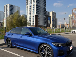 2021 BMW 3 серии 320d xDrive VII (G2x), синий, 5300000 рублей, вид 2