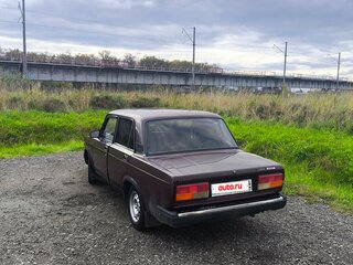 2008 Lada (ВАЗ) 2107, пурпурный, 150000 рублей, вид 4