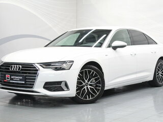 2019 Audi A6 45 TFSI V (C8), белый, 3599000 рублей, вид 1