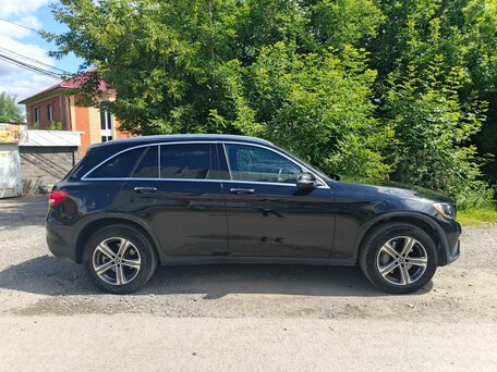 2017 Mercedes-Benz GLC 300 I (X253), чёрный, 3150000 рублей, вид 4