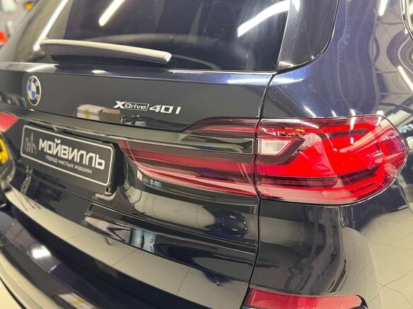 2020 BMW X7 40i I (G07), синий, 6600000 рублей - вид 9