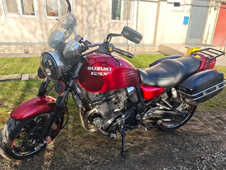 1997 Suzuki GSX 400 Inazuma, красный, 300000 рублей, вид 2