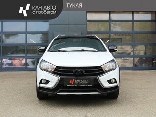 2021 Lada (ВАЗ) Vesta SW Cross I, белый, 1075000 рублей, вид 2
