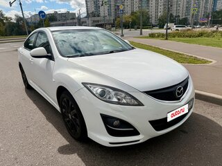 2011 Mazda 6 II (GH) Рестайлинг, белый, 1325000 рублей, вид 5