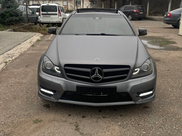 2013 Mercedes-Benz C-Класс 250 III (W204) Рестайлинг, серый, 1450000 рублей - вид 1