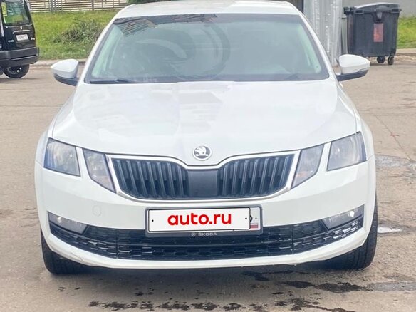 2018 Skoda Octavia III (A7) Рестайлинг, белый