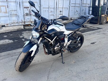 2014 Yamaha MT-07 (FZ-07), белый, 549000 рублей, вид 1