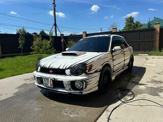 2001 Subaru Impreza WRX II, белый, 700000 рублей, вид 3