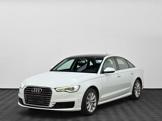 2015 Audi A6 IV (C7) Рестайлинг, белый, 1705000 рублей, вид 3